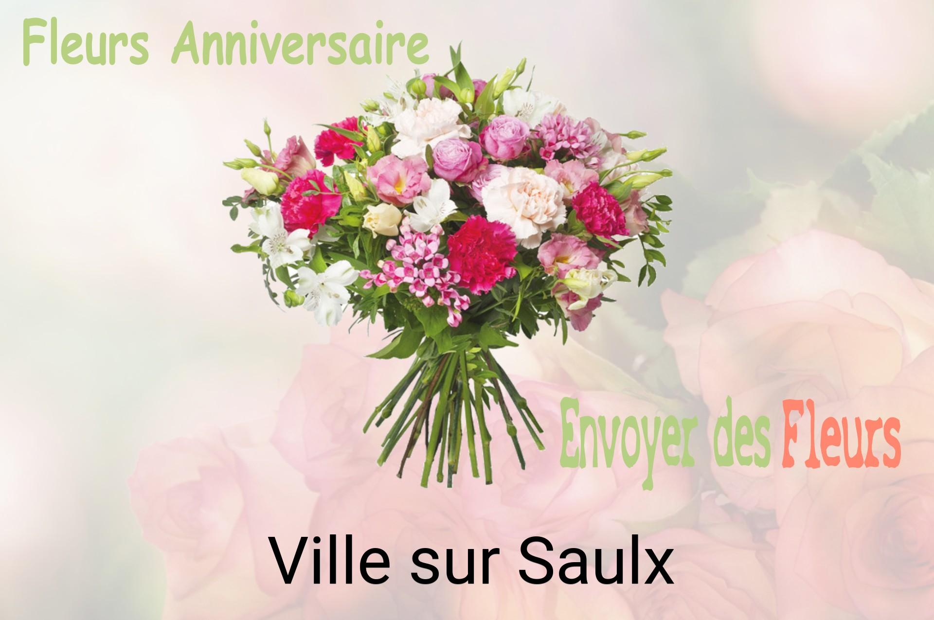 Bouquet de fleurs d’anniversaire livré à Ville-sur-Saulx